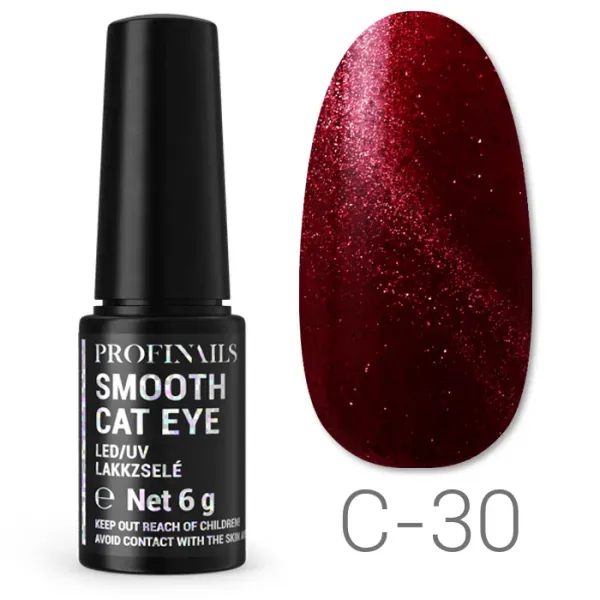 Profinails Smooth Cat Eye lakkzselé 6gr C-30