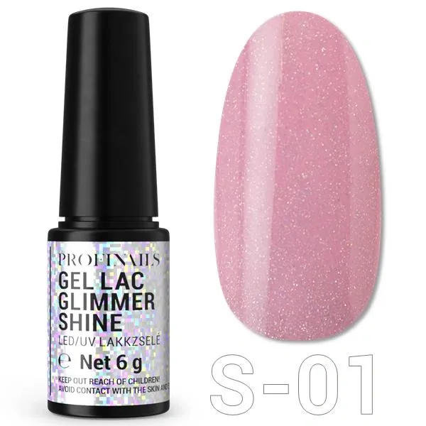 Profinails UV lakkzselé Glimmer 6gr S-01