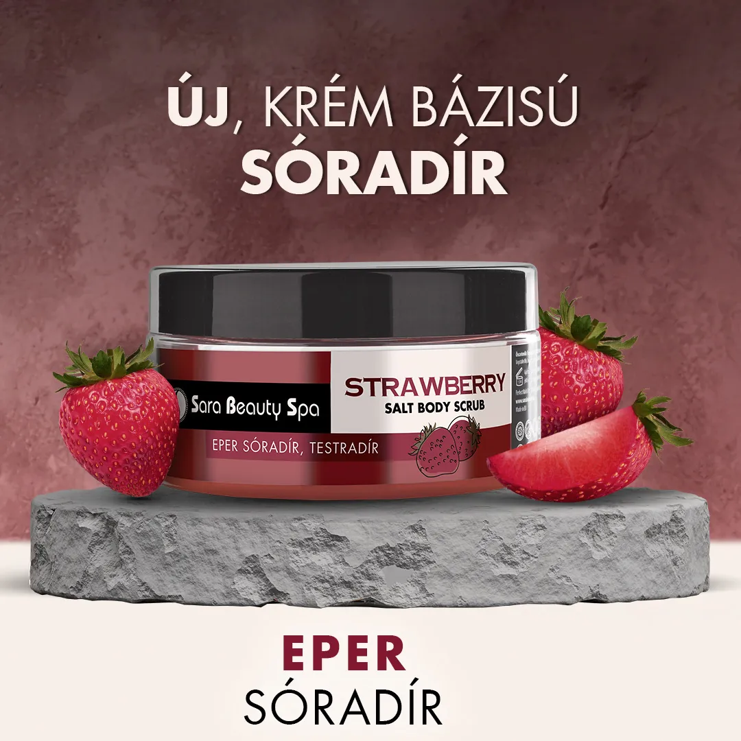Sara Beauty Spa Bőrradír és Testradír - Eper Sóradír 300ml Sara Beauty Spa Bőrradír és Testradír - Eper Sóradír 300ml