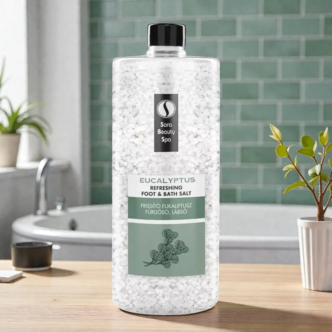 Sara Beauty Spa Frissítő Fürdősó és Lábáztató Só - Eukaliptusz 1320g