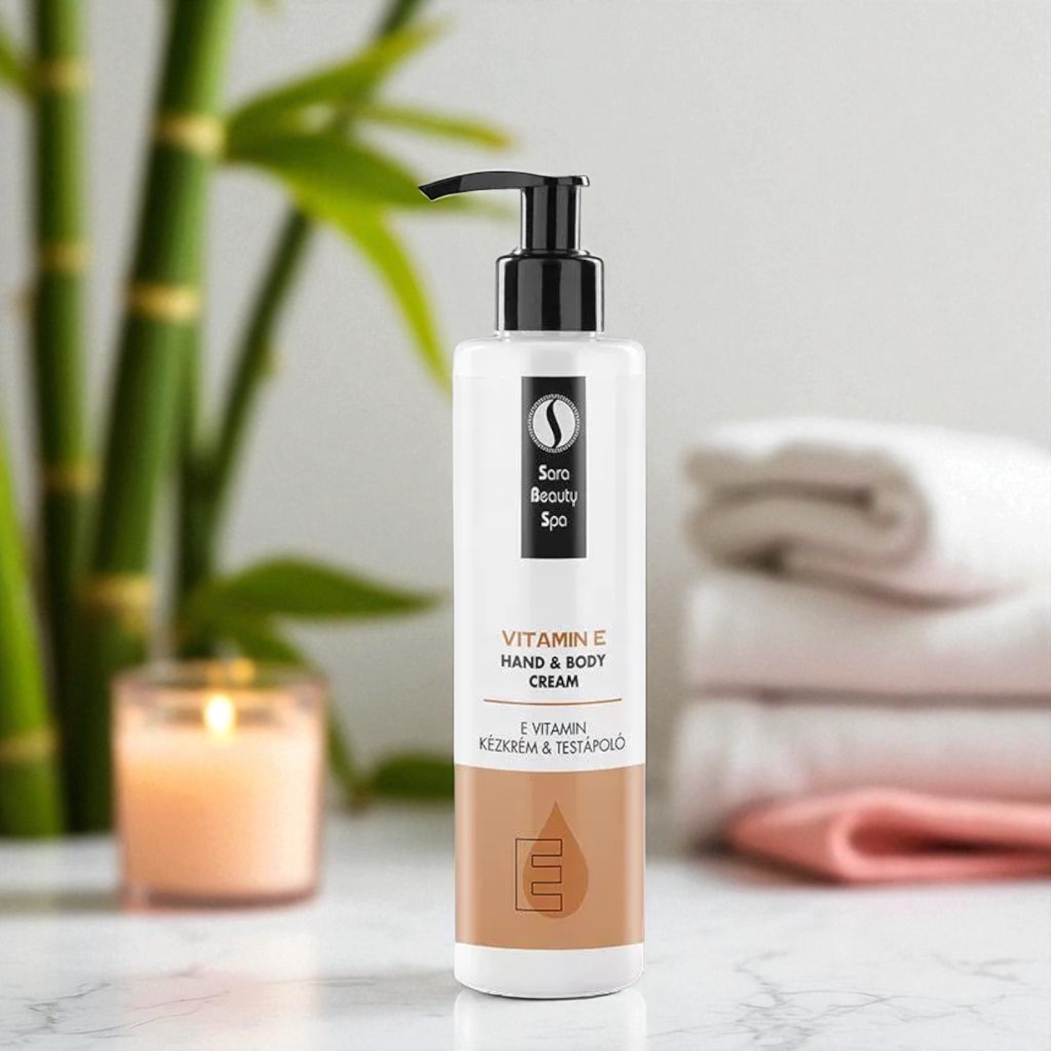 Sara Beauty Spa Hidratáló kézkrém és testápoló - E vitamin 250ml Sara Beauty Spa Hidratáló kézkrém és testápoló - E vitamin 250ml