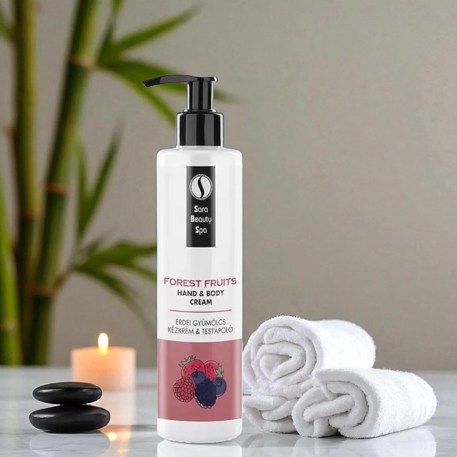 Sara Beauty Spa Hidratáló kézkrém és testápoló - Erdei Gyümölcs 250ml