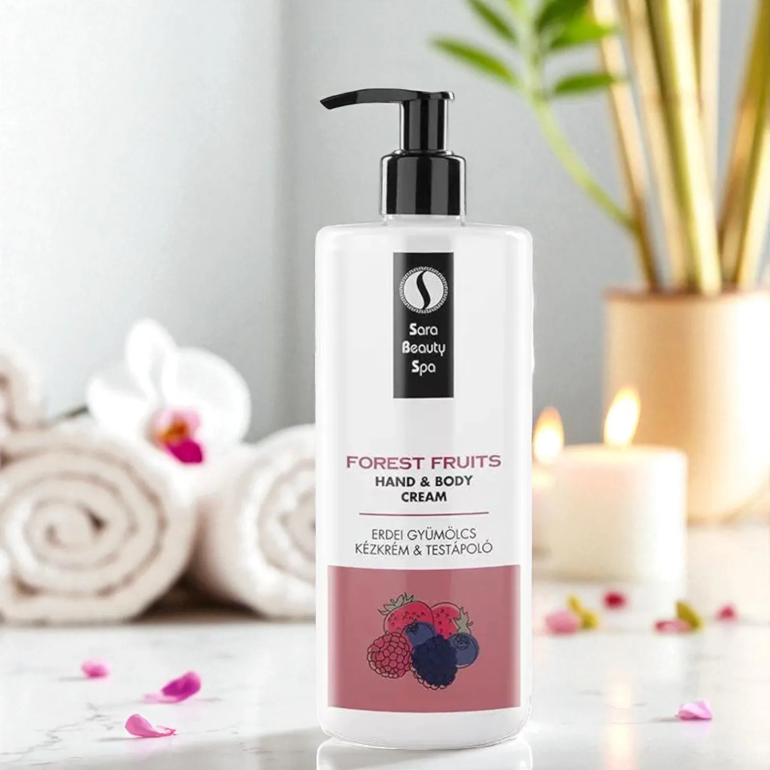 Sara Beauty Spa Hidratáló kézkrém és testápoló - Erdei Gyümölcs 500ml