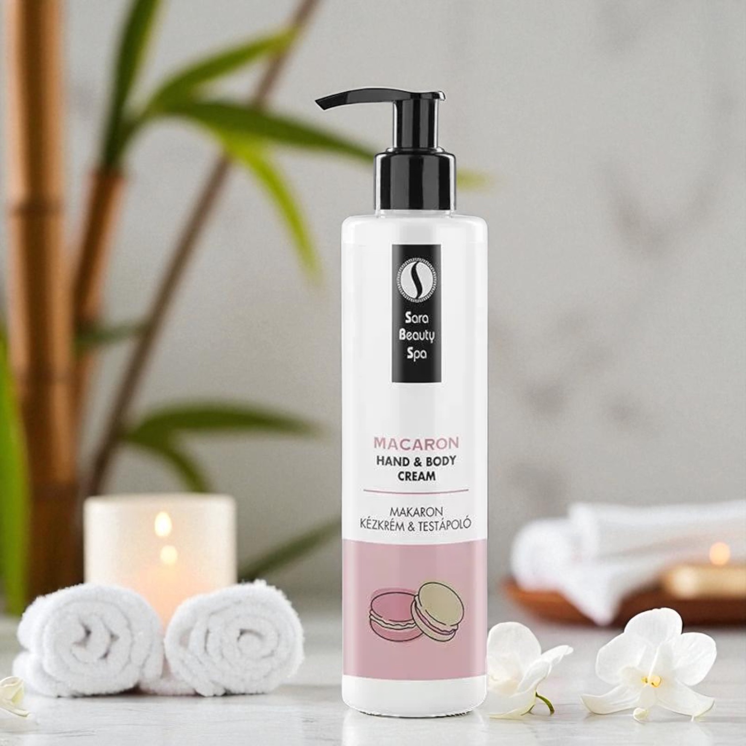 Sara Beauty Spa Hidratáló Kollagén Kézkrém és Testápoló - Makaron 250ml Sara Beauty Spa Hidratáló Kollagén Kézkrém és Testápoló - Makaron 250ml
