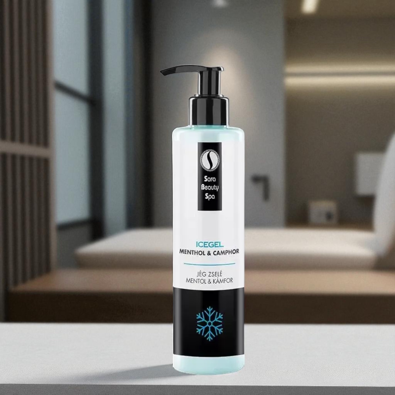 Sara Beauty Spa Izomlazító Jégzselé - Mentol és Kámfor 250ml Sara Beauty Spa Izomlazító Jégzselé - Mentol és Kámfor 250ml