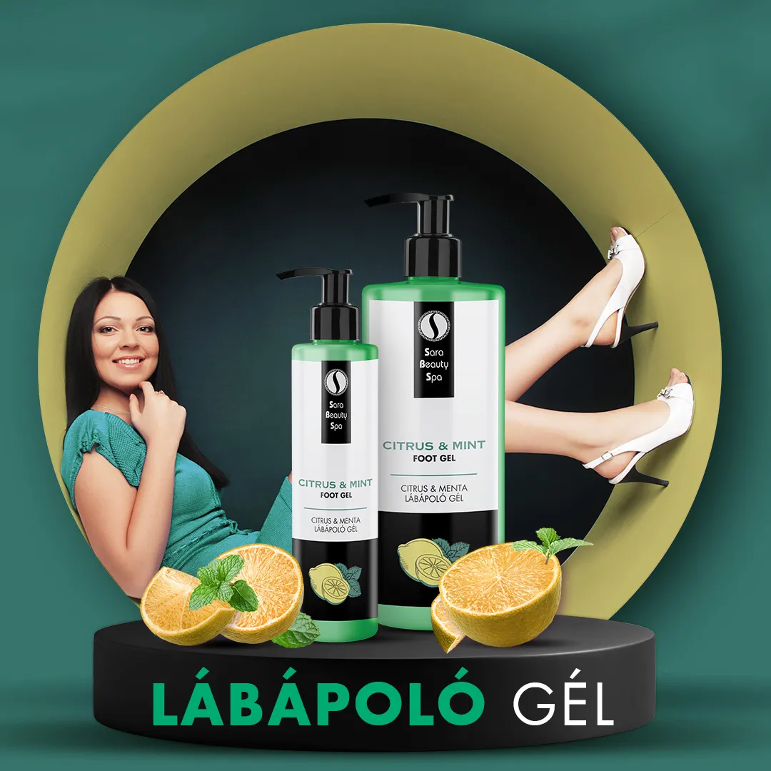 Sara Beauty Spa Lábápoló krém - Citrus és Menta 500ml Sara Beauty Spa Lábápoló krém - Citrus és Menta 500ml