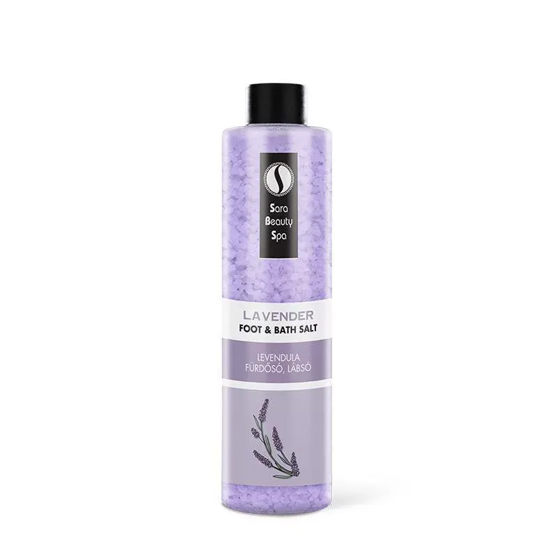 Sara Beauty Spa Relaxáló Fürdősó és Lábáztató Só - Levendula 330g Sara Beauty Spa Relaxáló Fürdősó és Lábáztató Só - Levendula 330g