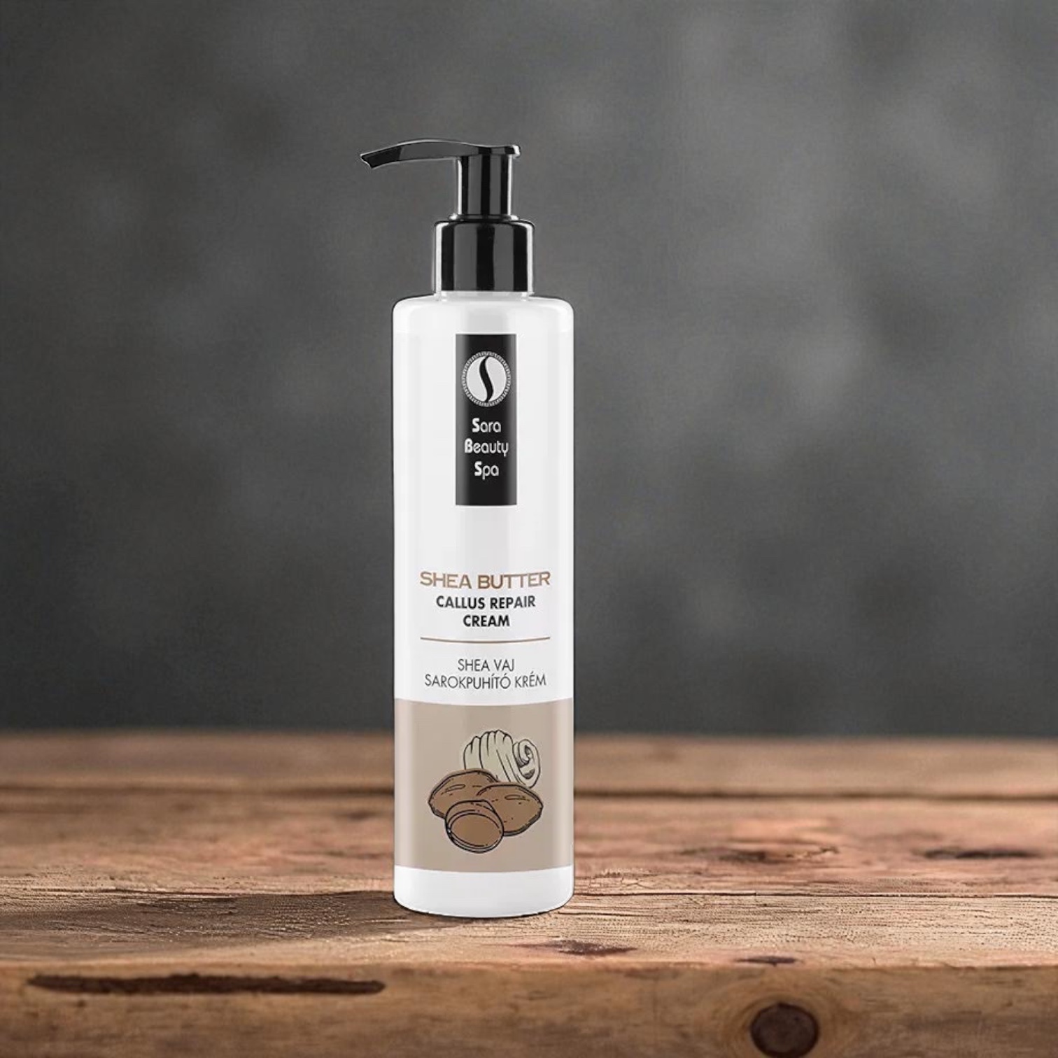 Sara Beauty Spa Shea Vaj Sarokpuhító Krém 250ml Sara Beauty Spa Shea Vaj Sarokpuhító Krém 250ml