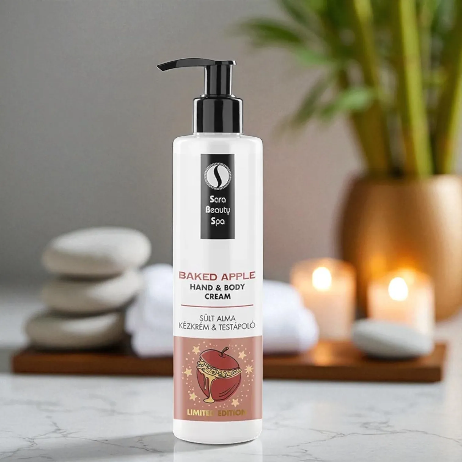 Sara Beauty Spa Sült Alma Illatú Téli Hidratáló Krém - 250ml