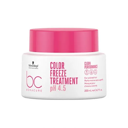 Schwarzkopf Bonacure Color Freeze hajszínrögzítő pakolás 200ml