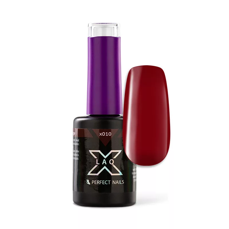 Perfect Nails LAQ X gél lakk 8ml - Red Grape X010