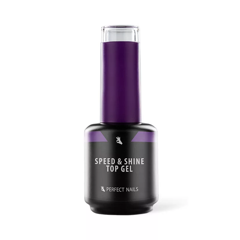 Perfect Nails Speed & Shine Top Coat Gel - Fényzselé 15ml
